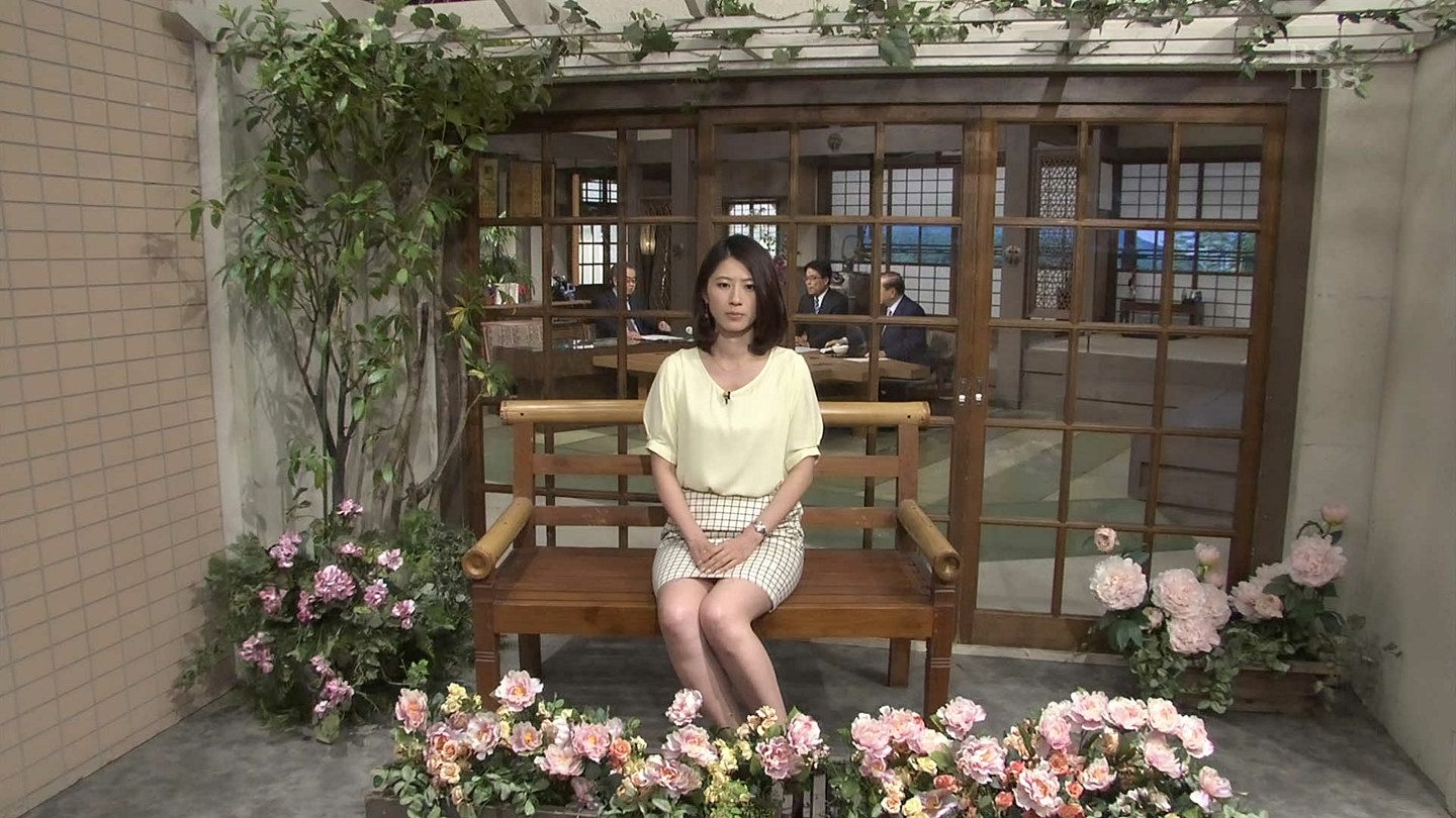 岡村仁美 時事放談 ミニスカ美脚 女子アナおっぱいキャプ